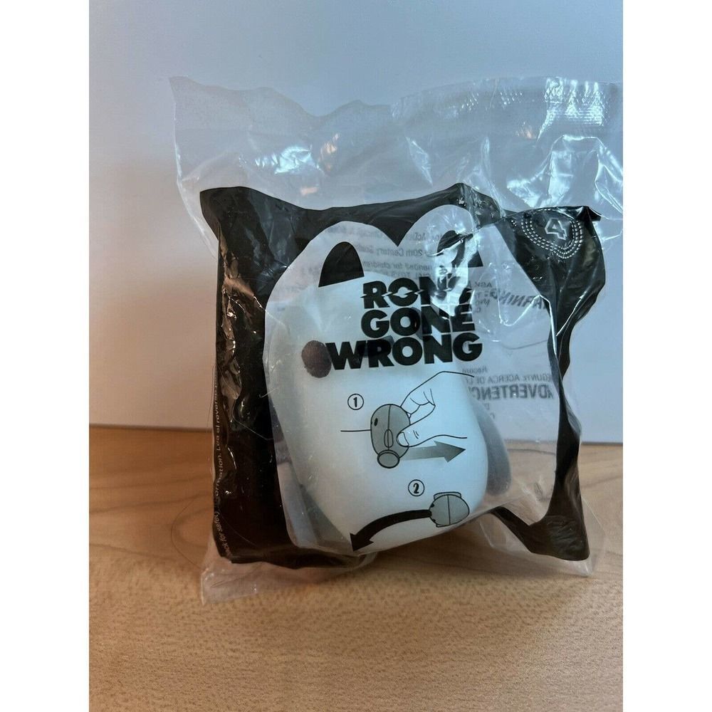 Ron's Gone Wrong McDonald’s Happy Meal Toy 2021 #4 Cat B*Bot SEALED NEW